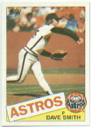 1985 Topps Baseball Cards      123     Dave Smith